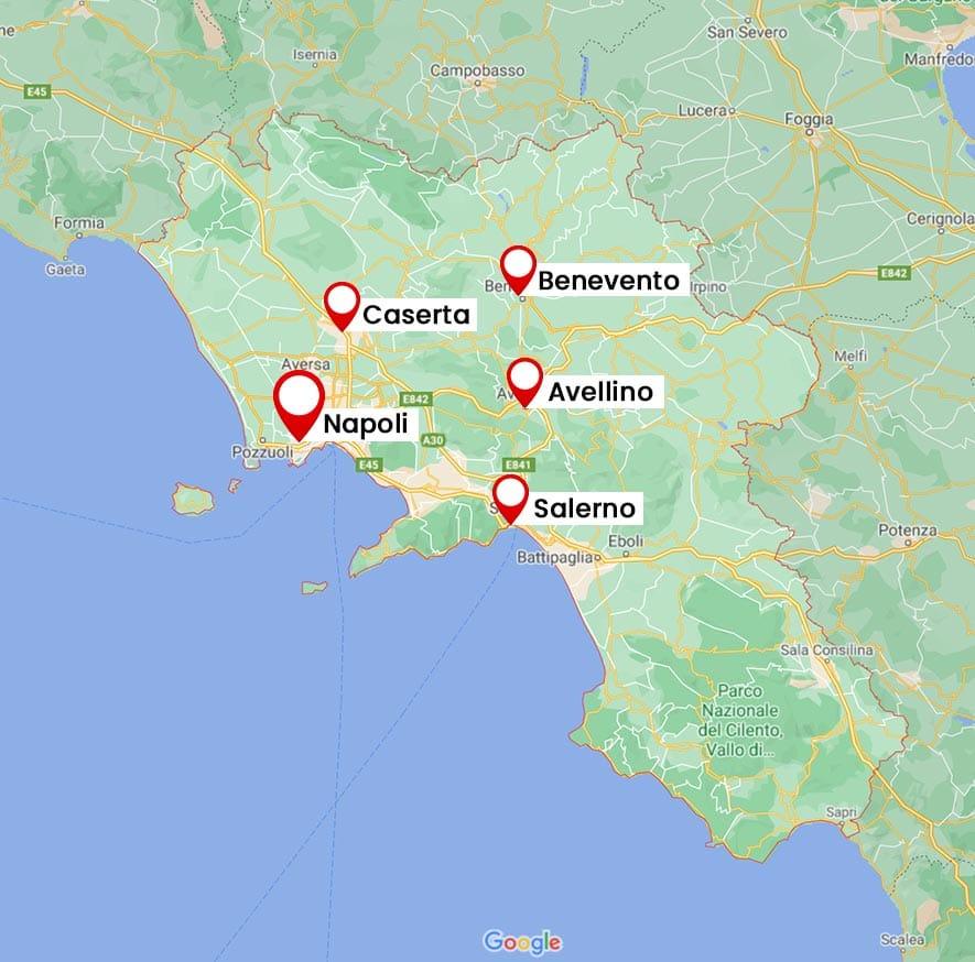 Belle vetrate scorrevoli campania