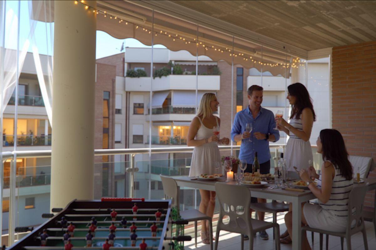 Chiudere balcone