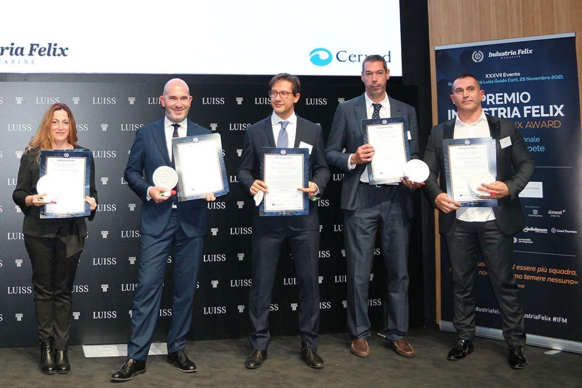 New Time riceve l’alta onorificenza di bilancio del Premio Industria Felix